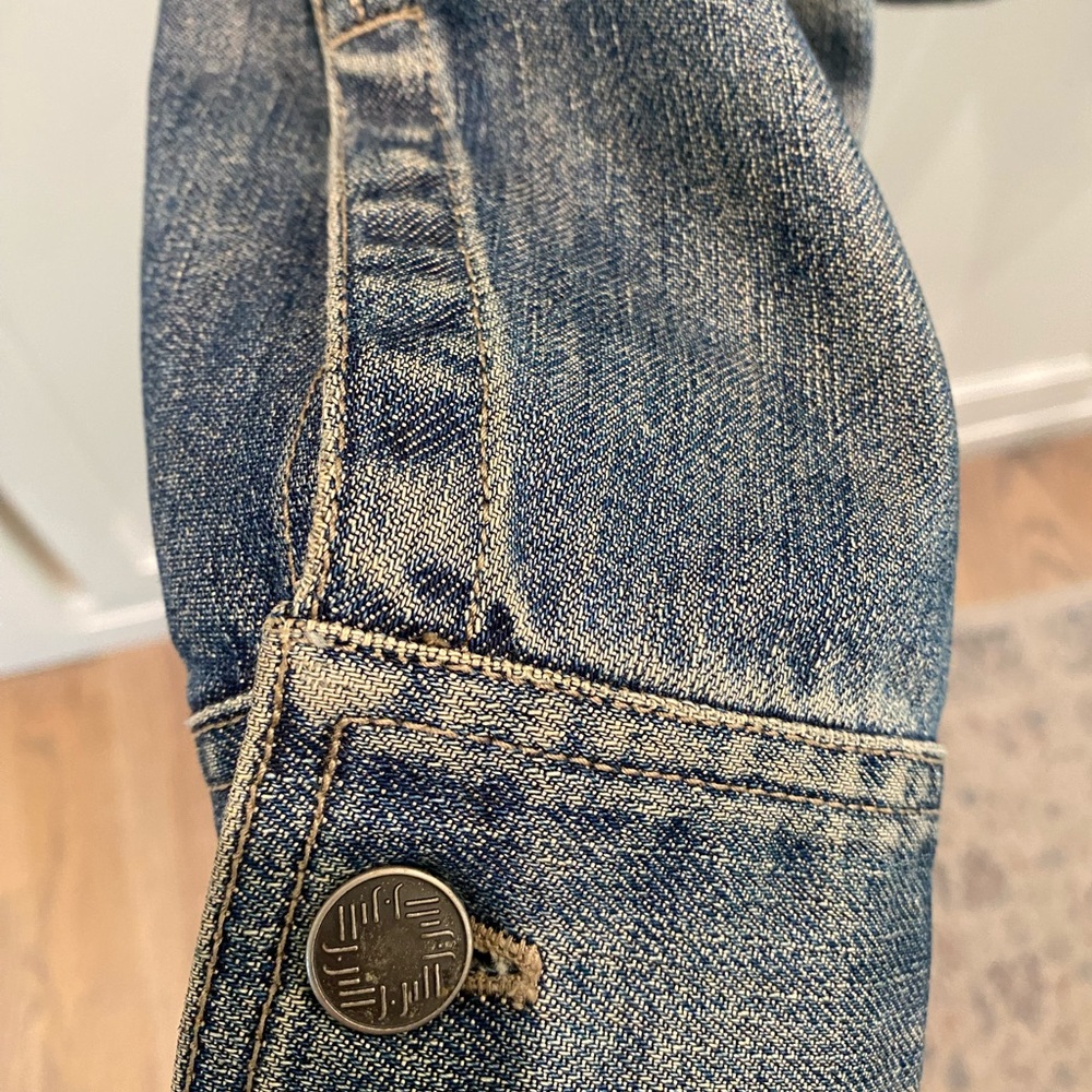J.Jill Petite Large Denim Jacket - Picture 4 of 7